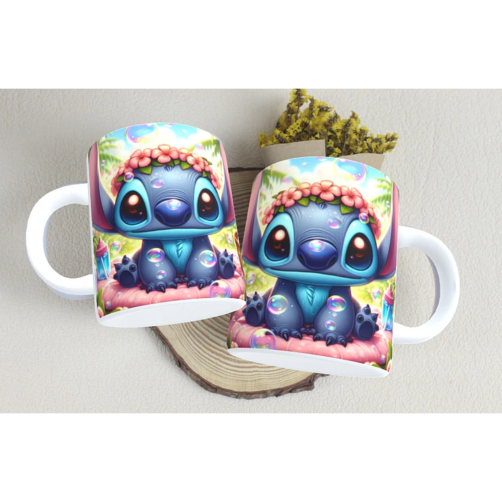 18 Arte Caneca Stitch Arquivo em Png 3