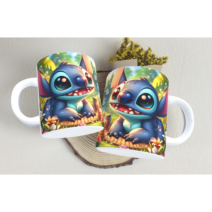 18 Arte Caneca Stitch Arquivo em Png 4
