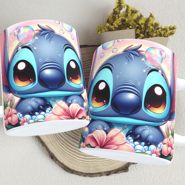 18 Arte Caneca Stitch Arquivo em Png 5