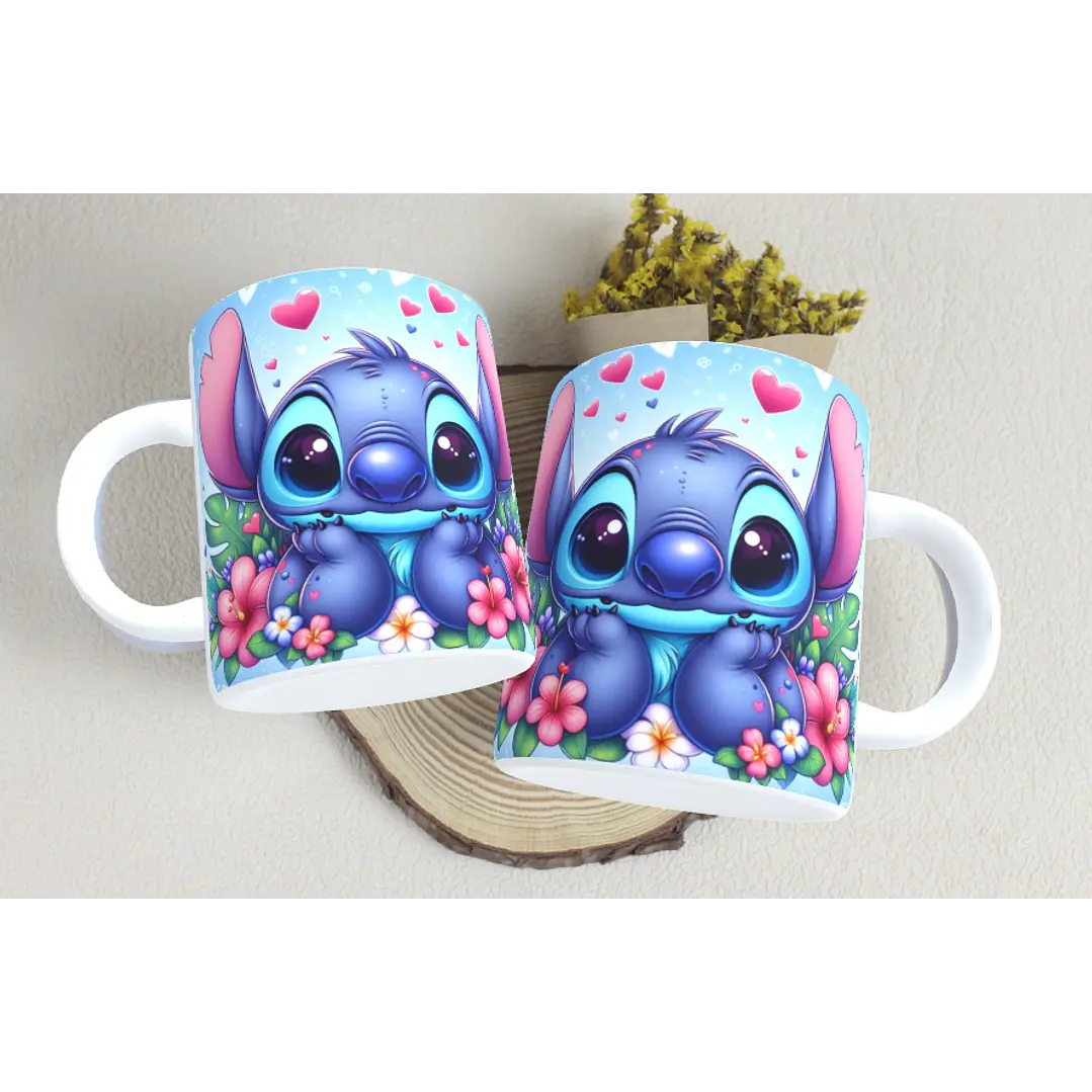 18 Arte Caneca Stitch Arquivo em Png 11