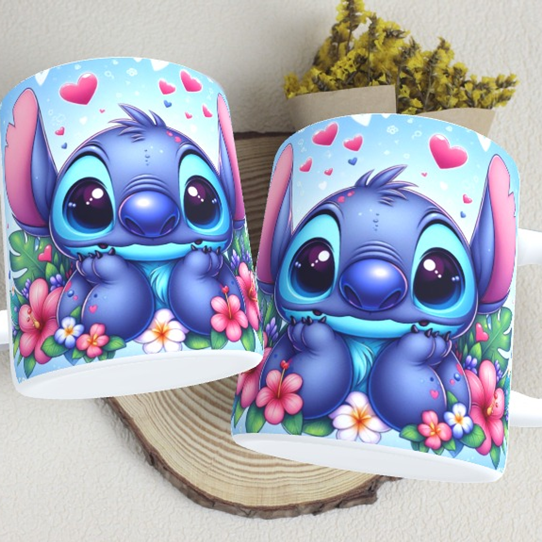 18 Arte Caneca Stitch Arquivo em Png 11