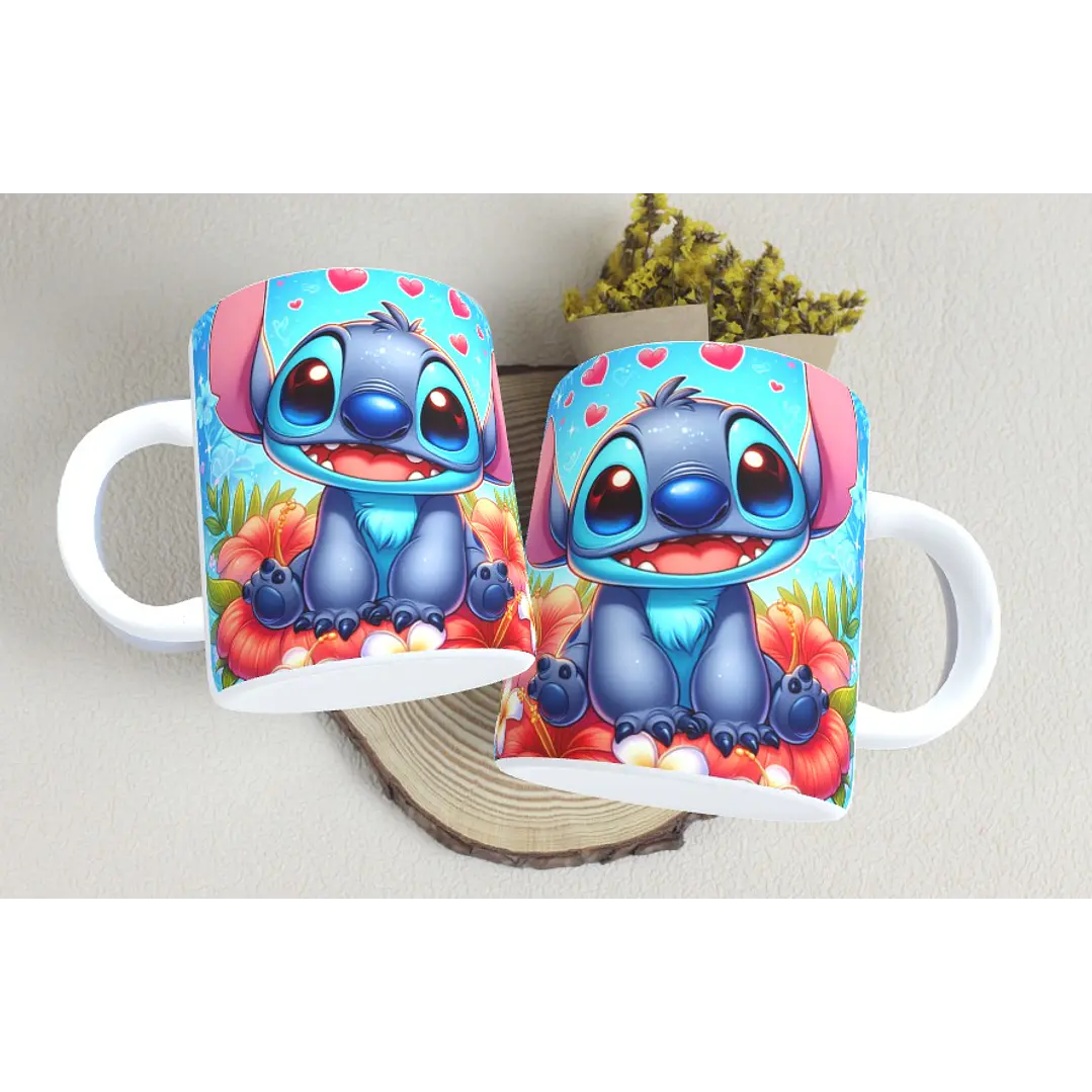 18 Arte Caneca Stitch Arquivo em Png 12