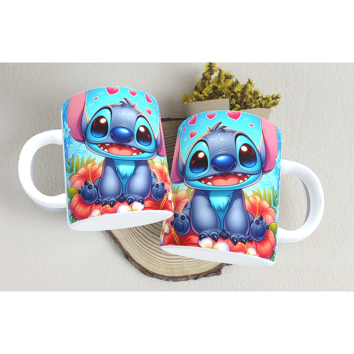 18 Arte Caneca Stitch Arquivo em Png 12