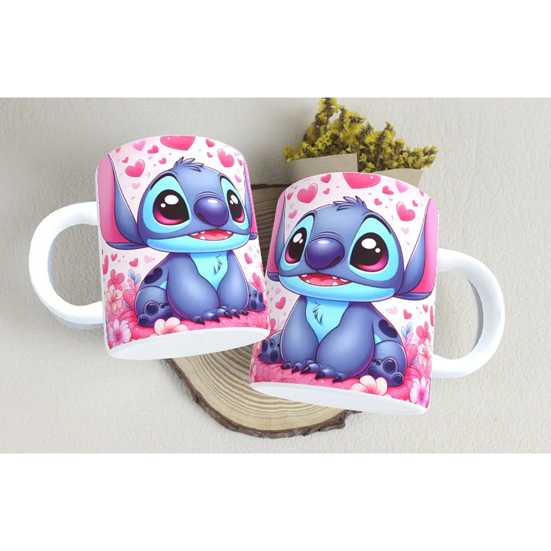 18 Arte Caneca Stitch Arquivo em Png 17