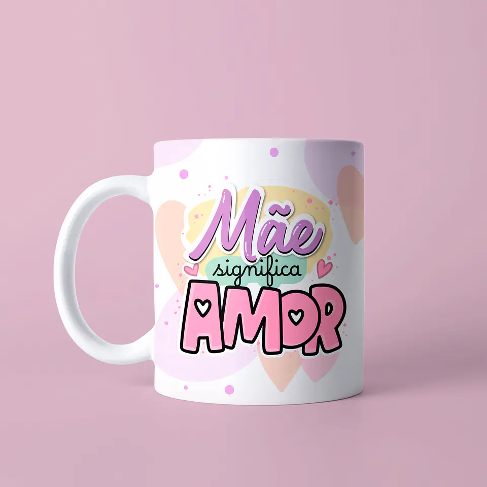 20 Arte Caneca Dia da Mães Arquivo em Jpg 7
