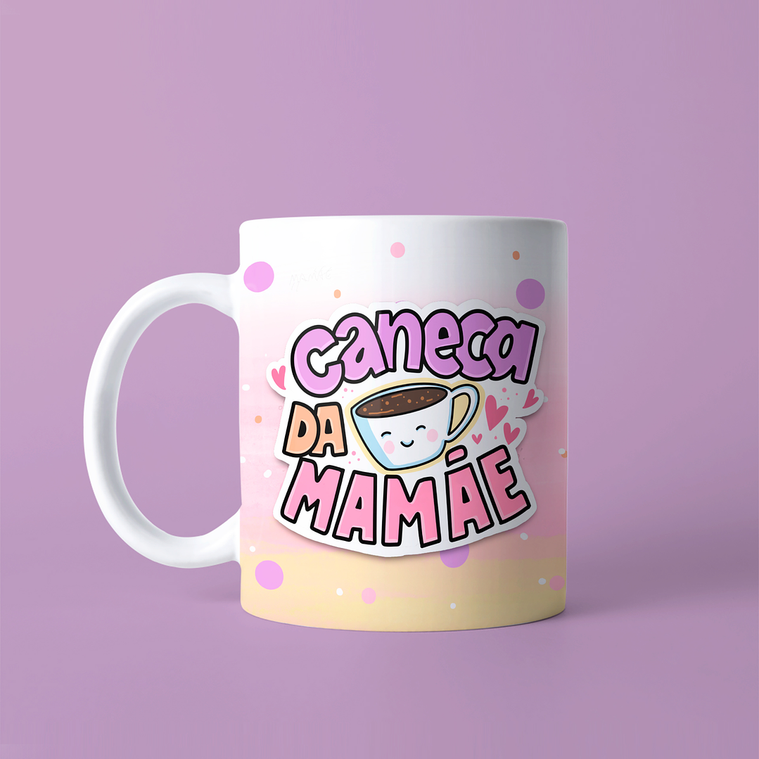 20 Arte Caneca Dia da Mães Arquivo em Jpg 8