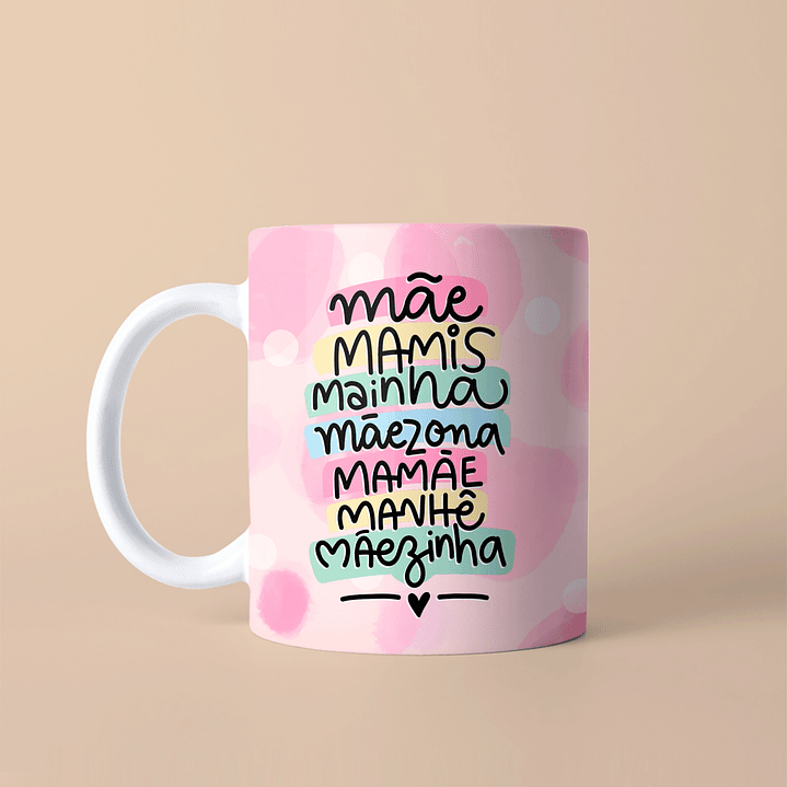20 Arte Caneca Dia da Mães Arquivo em Jpg 11