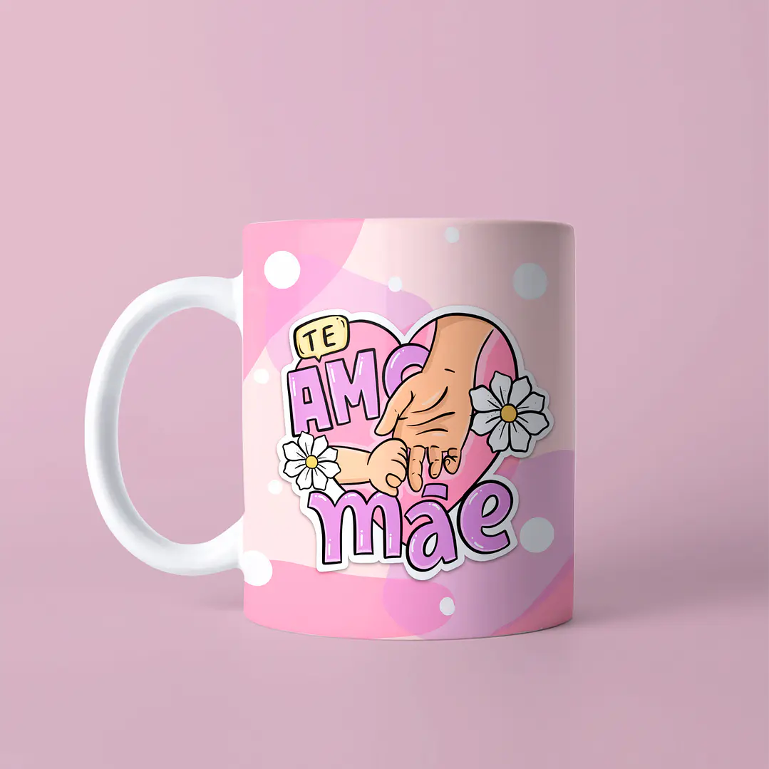20 Arte Caneca Dia da Mães Arquivo em Jpg 13