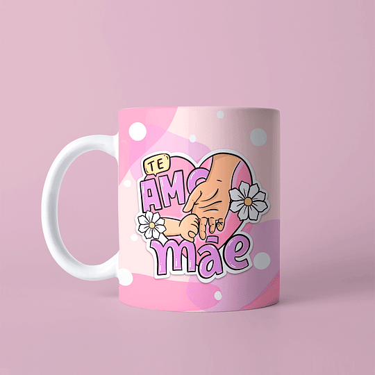 20 Arte Caneca Dia da Mães Arquivo em Jpg