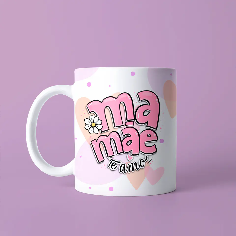20 Arte Caneca Dia da Mães Arquivo em Jpg 18