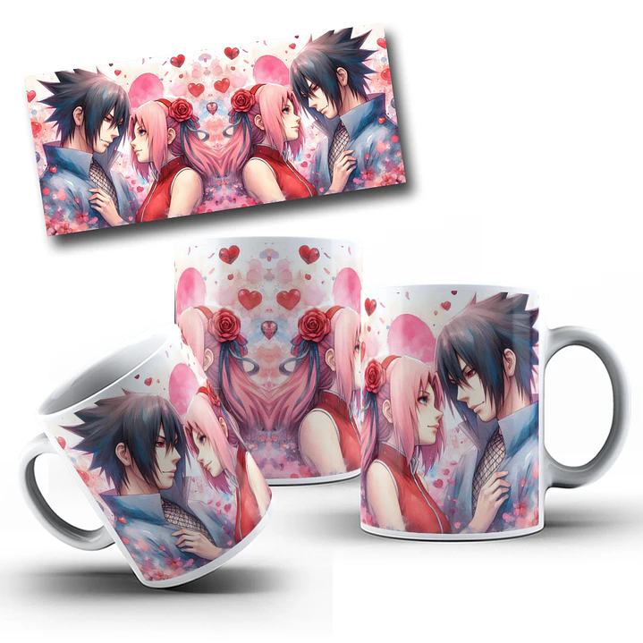 20 Arte Caneca Dia dos Namorados Personagens Arquivo em Png  11