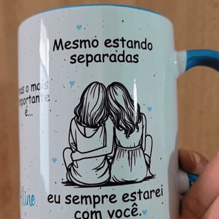 Artes Caneca Se Houver o amanhã em que não estejamos juntos - Amigas Arquivo Png 5