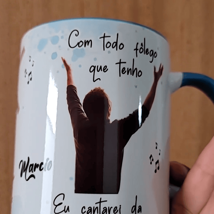 Artes Caneca És Fiel em todo Tempo - Louvor Arquivo Jpg 3