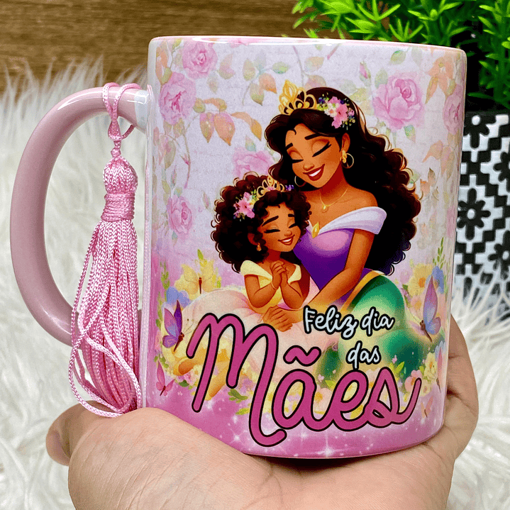 12 Artes Caneca Dia das Mães Princesas da Disney Arquivos em Jpg 9