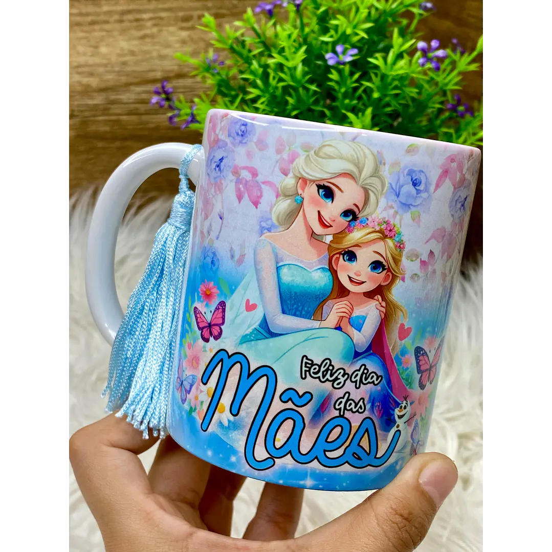 12 Artes Caneca Dia das Mães Princesas da Disney Arquivos em Jpg 10