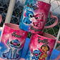 6 Artes para Caneca Stitch Glitter Arquivo em Jpg - Thumbnail 1