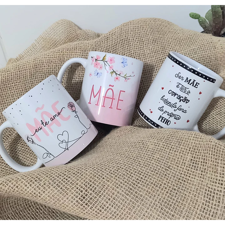 10 Artes para Caneca Dia das Mães Arquivo em Jpg 1