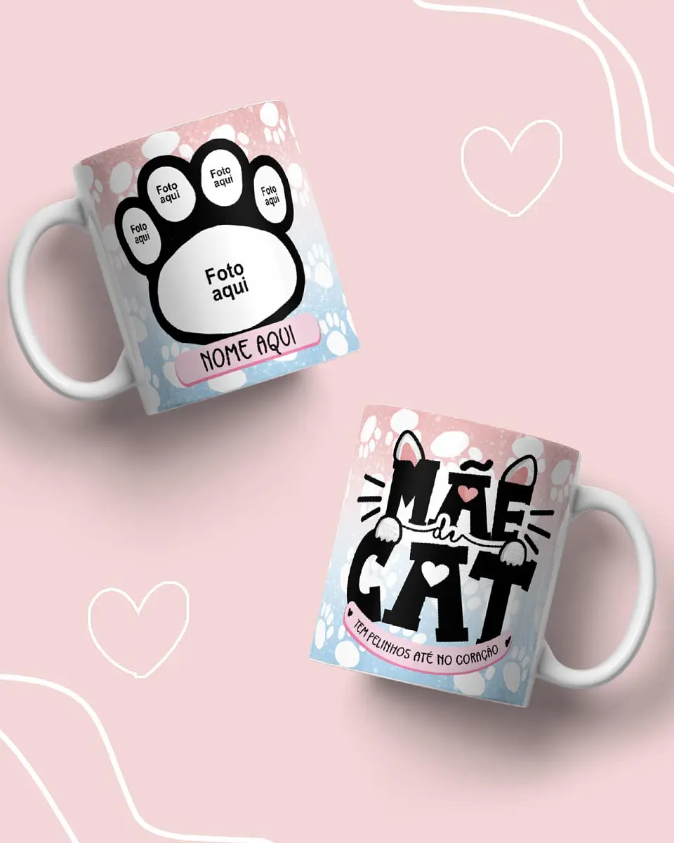 10 Artes para Caneca Dia das Mães Arquivo em Jpg 4