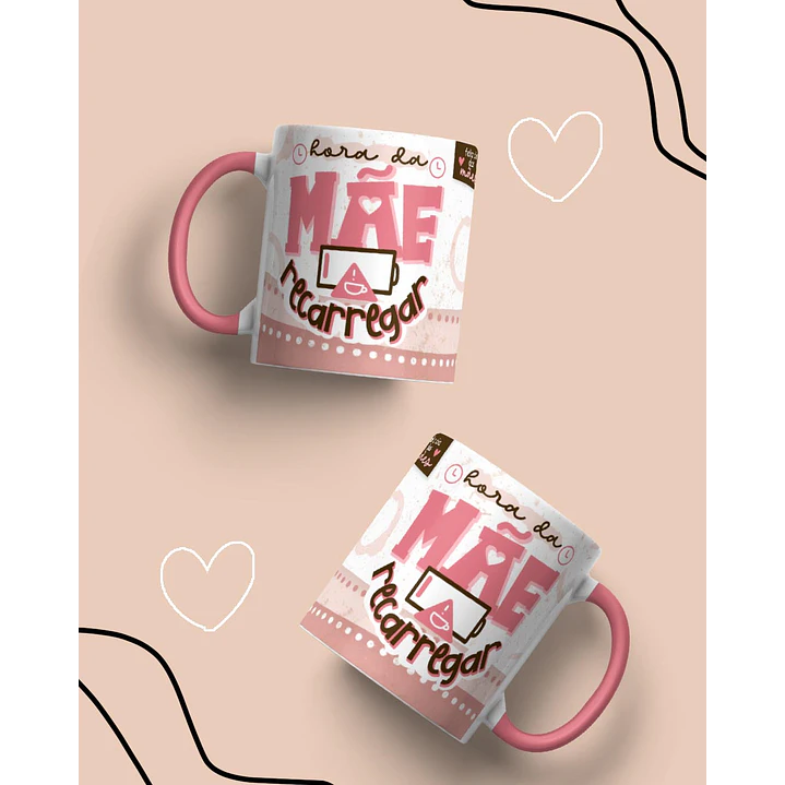 10 Artes para Caneca Dia das Mães Arquivo em Jpg 5