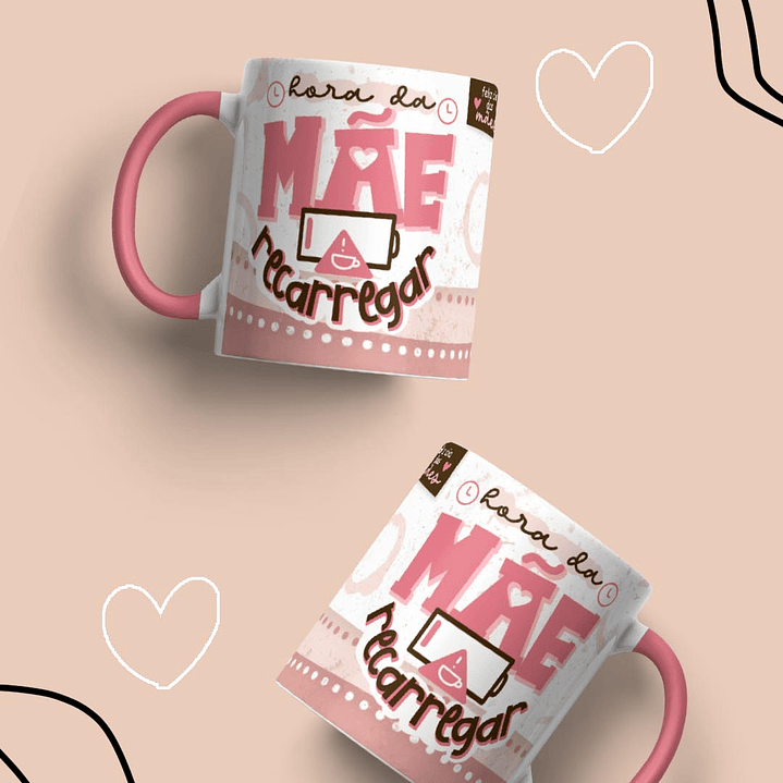 10 Artes para Caneca Dia das Mães Arquivo em Jpg 5
