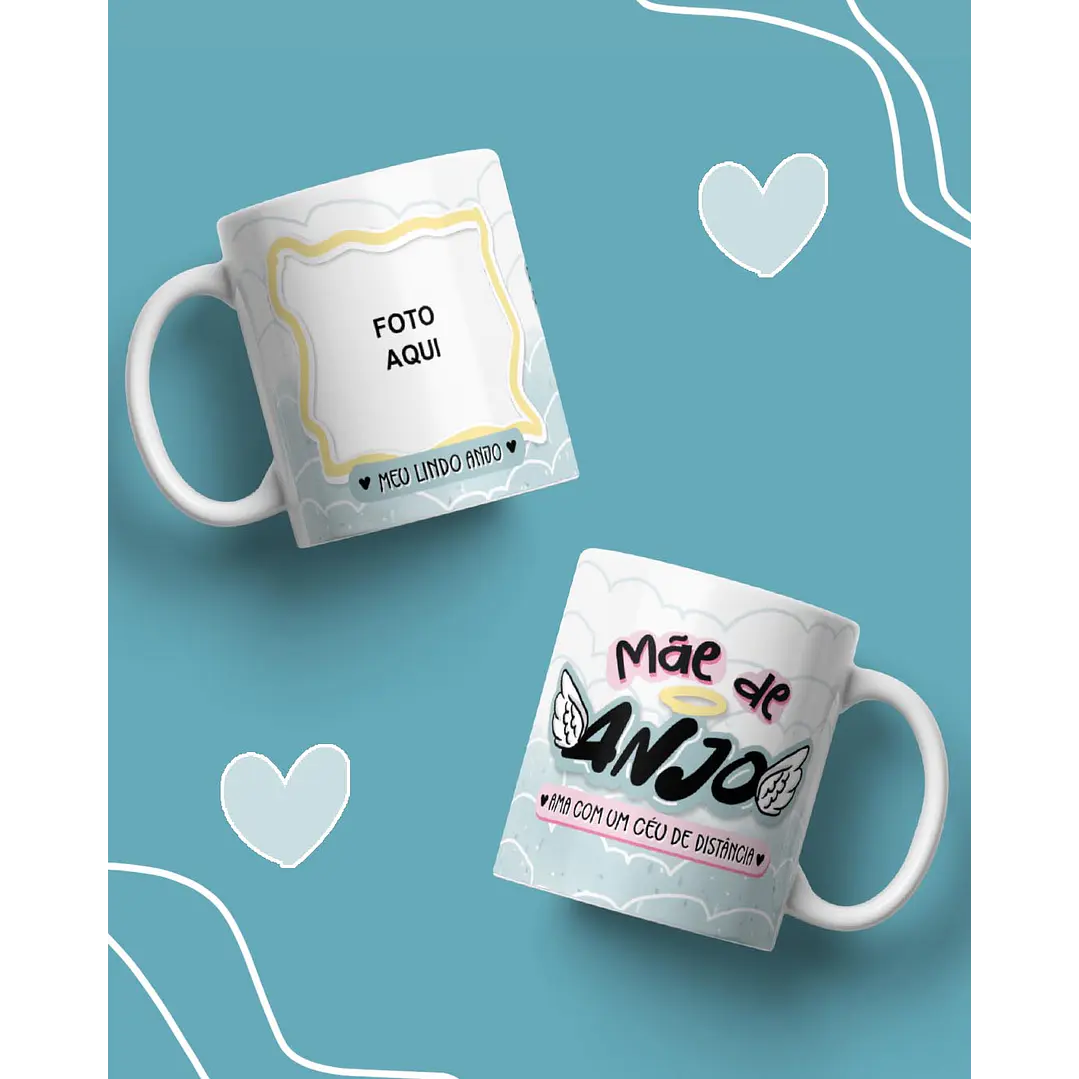 10 Artes para Caneca Dia das Mães Arquivo em Jpg 6