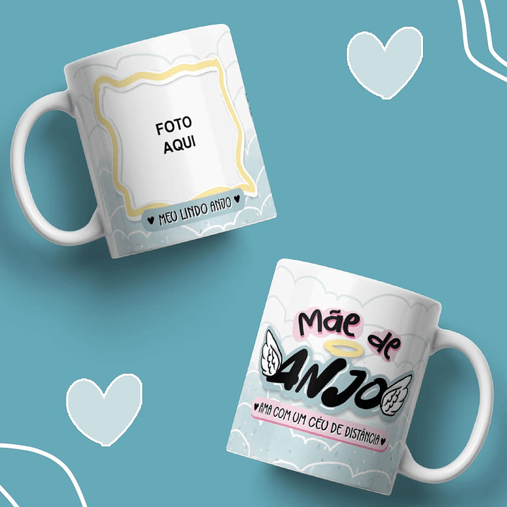 10 Artes para Caneca Dia das Mães Arquivo em Jpg 6