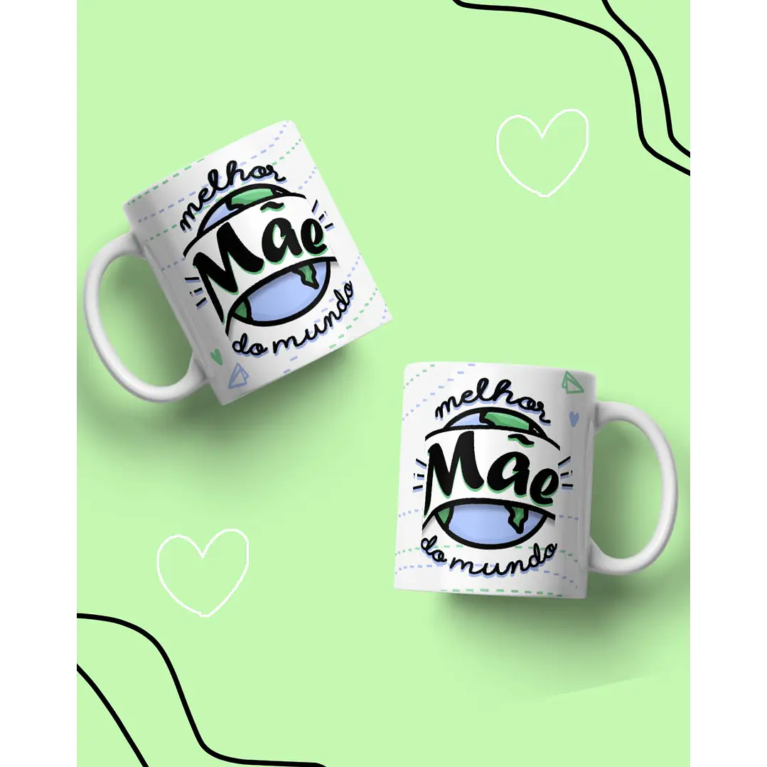 10 Artes para Caneca Dia das Mães Arquivo em Jpg 10