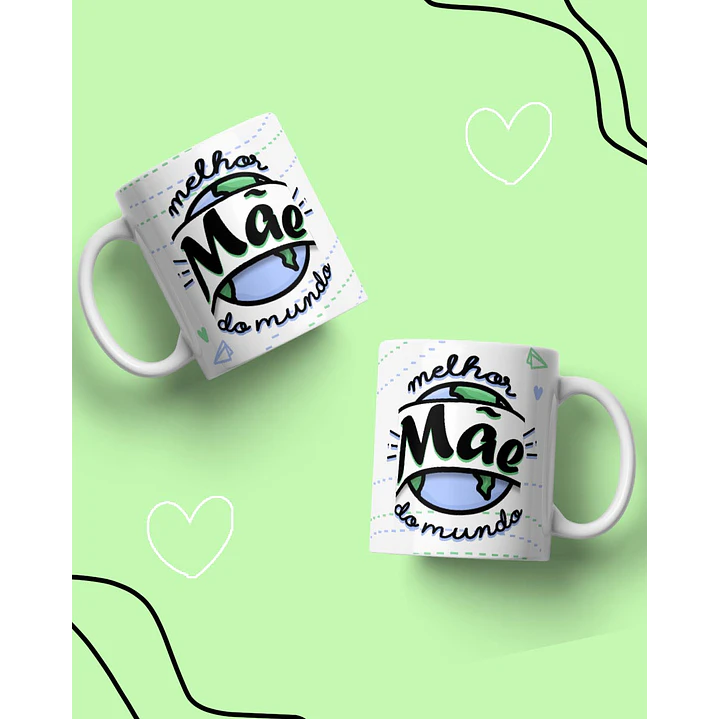 10 Artes para Caneca Dia das Mães Arquivo em Jpg 10