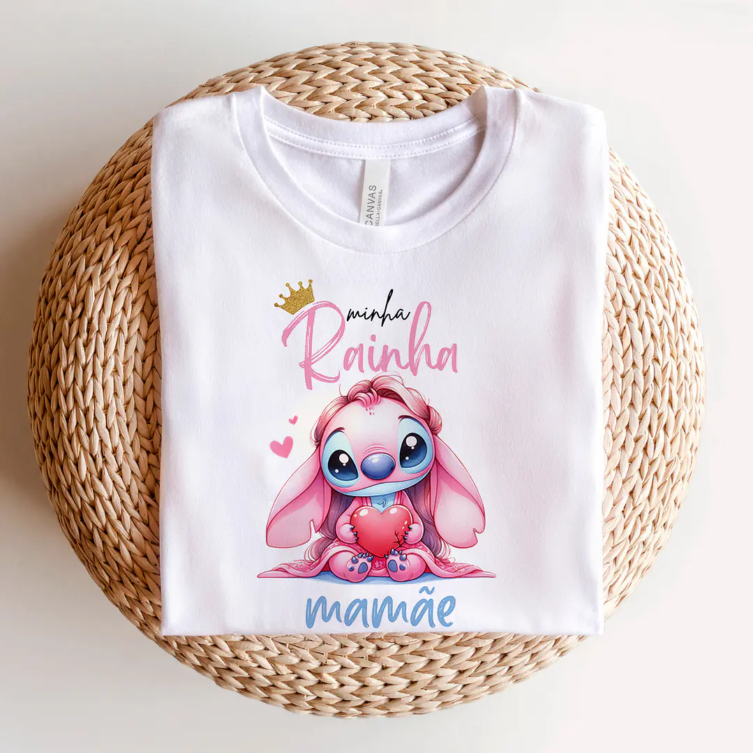 10 Artes para Caneca Dia das Mães Stitch Arquivo Editável 15