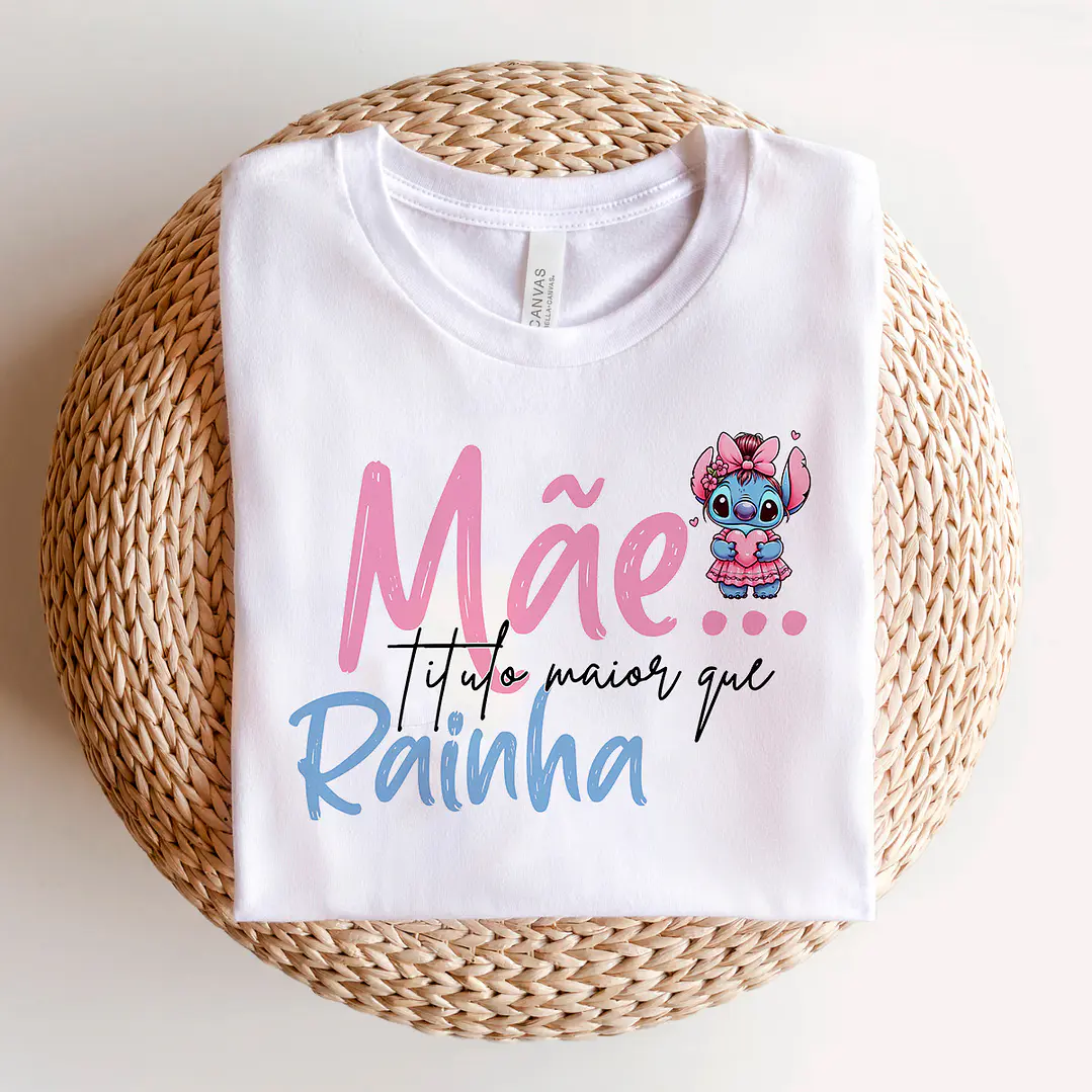 10 Artes para Caneca Dia das Mães Stitch Arquivo Editável 16