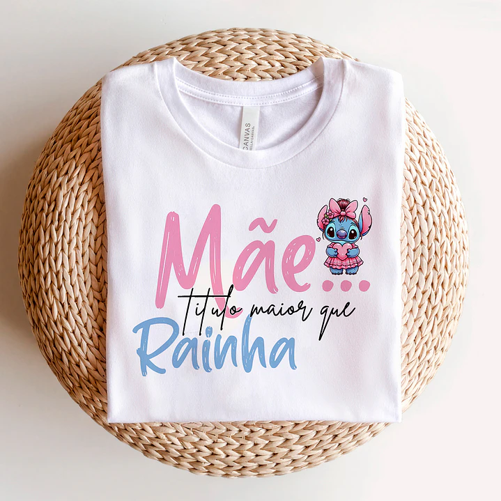 10 Artes para Caneca Dia das Mães Stitch Arquivo Editável 16