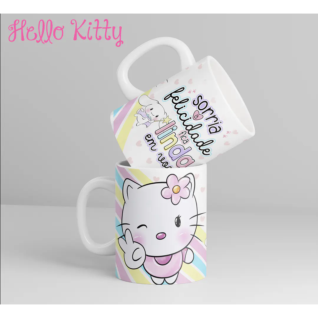 12 Artes para Caneca Hello Kitty Arquivo em Jpg 2