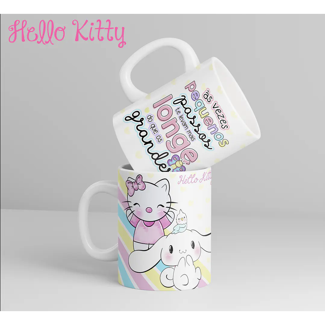 12 Artes para Caneca Hello Kitty Arquivo em Jpg 5