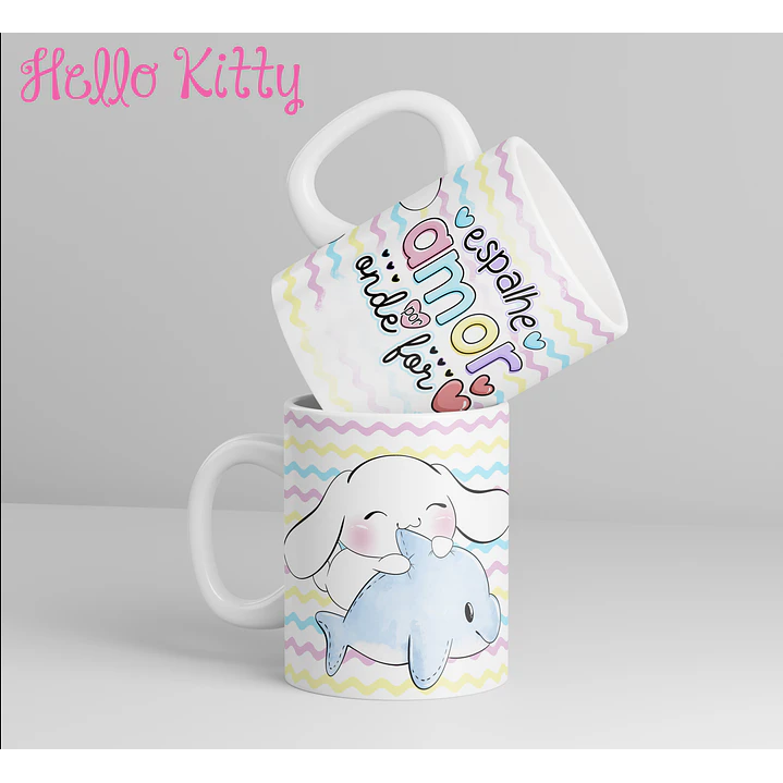 12 Artes para Caneca Hello Kitty Arquivo em Jpg 6