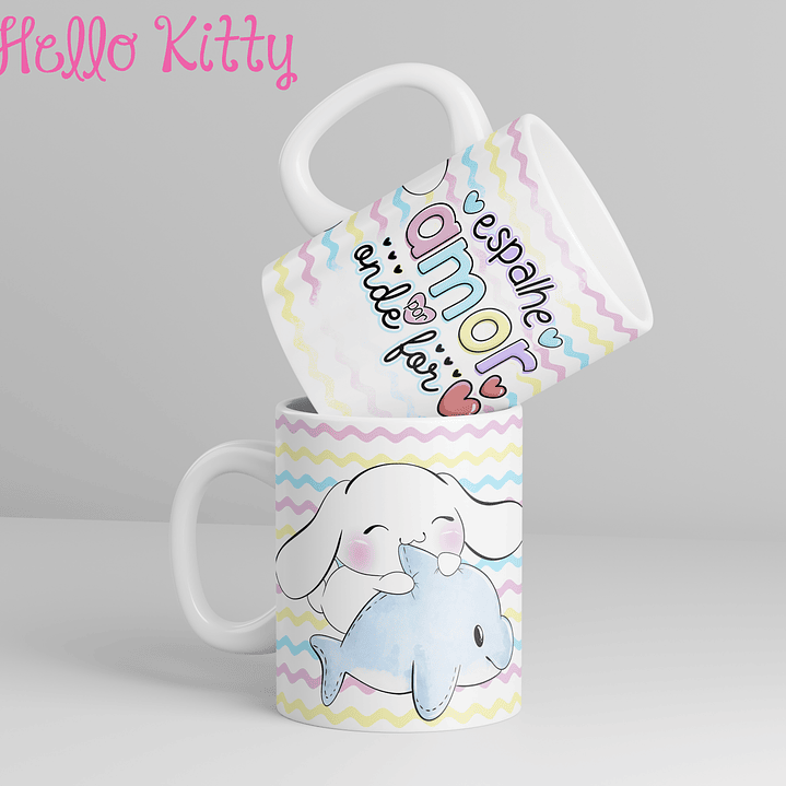 12 Artes para Caneca Hello Kitty Arquivo em Jpg 6
