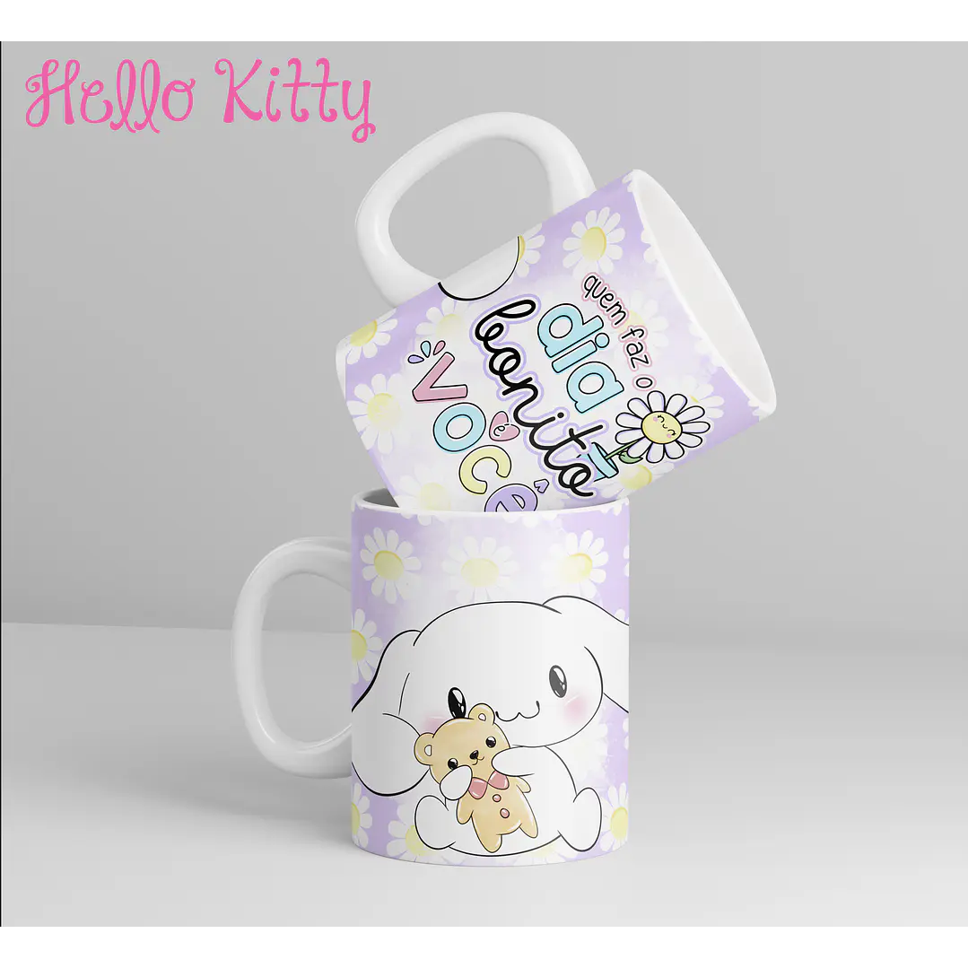 12 Artes para Caneca Hello Kitty Arquivo em Jpg 7