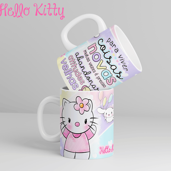 12 Artes para Caneca Hello Kitty Arquivo em Jpg 11
