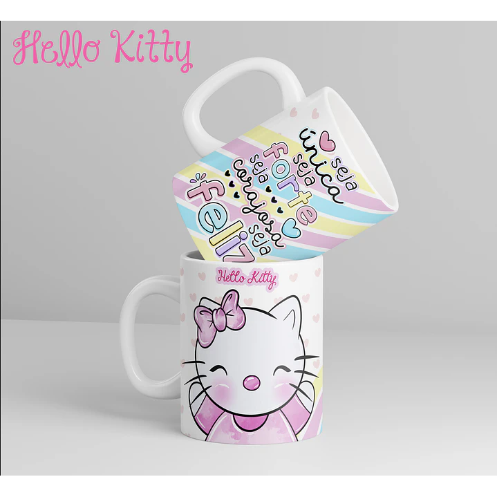 12 Artes para Caneca Hello Kitty Arquivo em Jpg 12