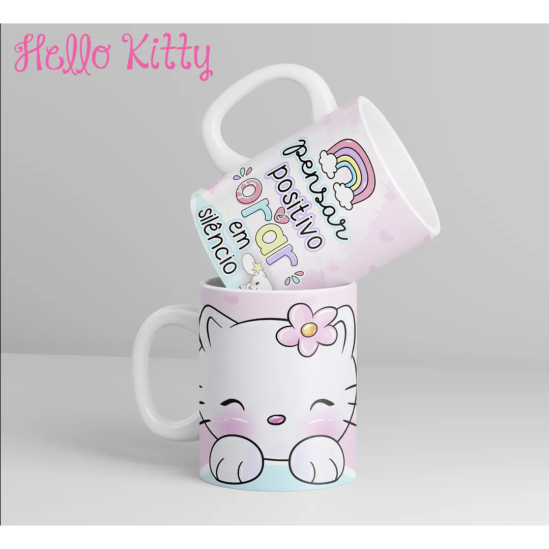 12 Artes para Caneca Hello Kitty Arquivo em Jpg 13