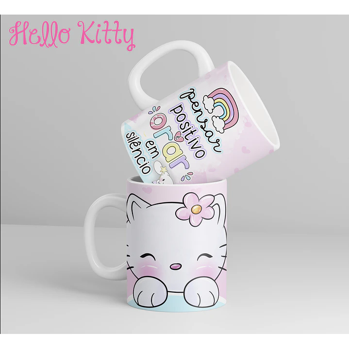 12 Artes para Caneca Hello Kitty Arquivo em Jpg 13