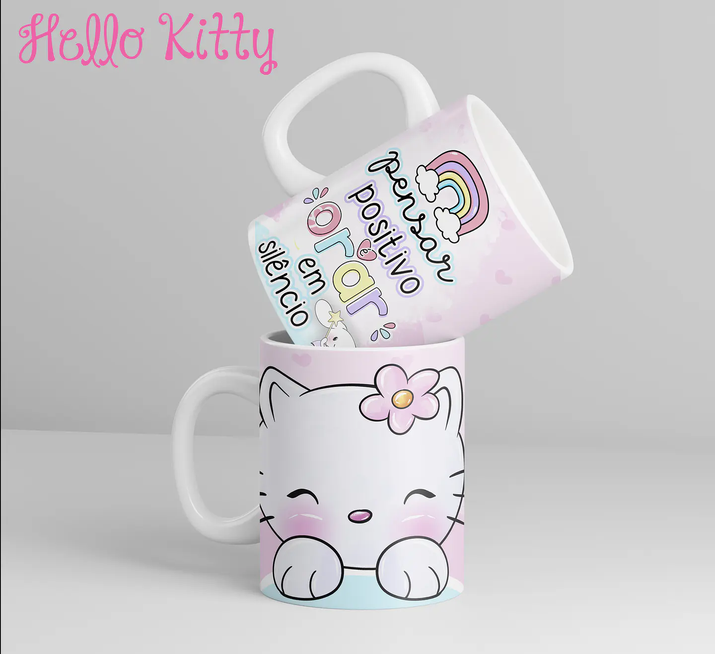 12 Artes para Caneca Hello Kitty Arquivo em Jpg 13