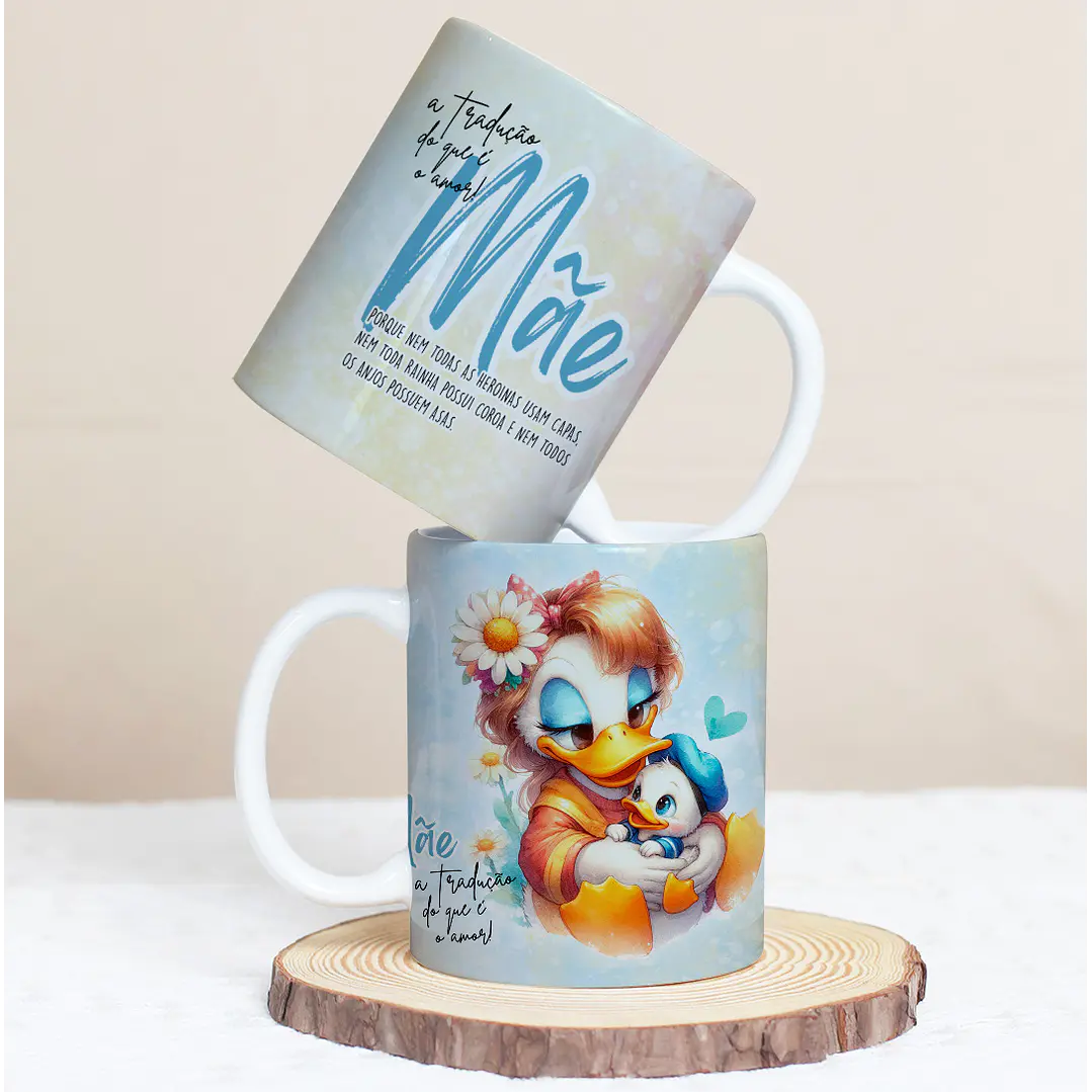 15 Artes para Caneca Dia das Mães Minnie e Margarida Arquivo Editável 3