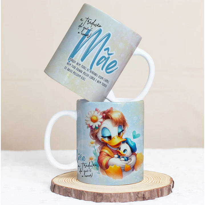 15 Artes para Caneca Dia das Mães Minnie e Margarida Arquivo Editável 3