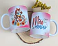 15 Artes para Caneca Dia das Mães Minnie e Margarida Arquivo Editável - Miniatura 8