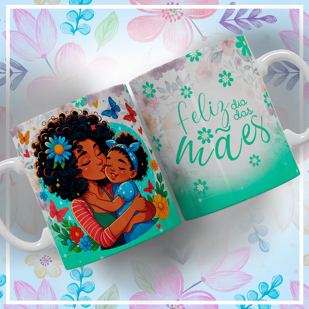 17 Artes para Caneca Dia das Mães Arquivo Editável 7