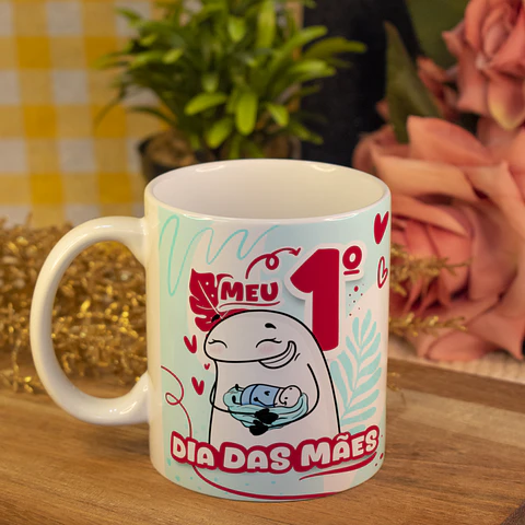 16 Artes para Caneca Dia das Mães Florks Arquivo em Jpg 