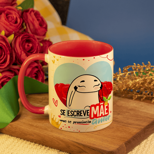 16 Artes para Caneca Dia das Mães Florks Arquivo em Jpg 