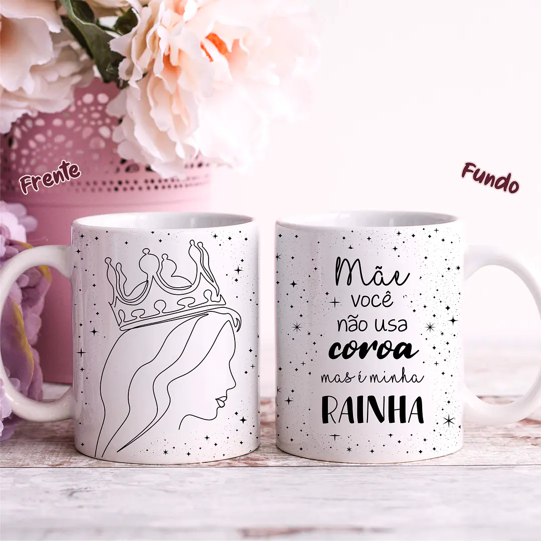 25 Artes para Caneca Dia das Mães em Linhas Arquivo Jpg 20