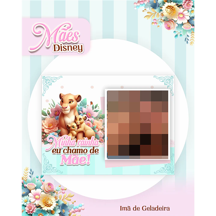 Kit Digital Dia das Mães Princesas da Disney Arquivos em Pdf  7