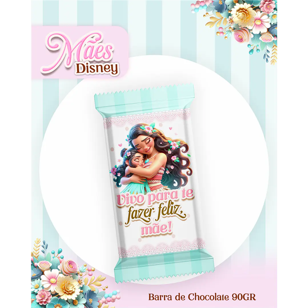 Kit Digital Dia das Mães Princesas da Disney Arquivos em Pdf  8